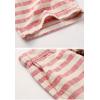 imageFlygo Mens Summer Casual Linen Drawstring Striped Beach ShortsRed