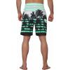 imageFlygo Mens Swim Trunks with Mesh Lining Quick Dry Beach Board Shorts Bathing Suit Swimsuits 9 Inch InseamBlue
