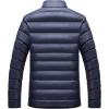 imageFlygo Mens Ultra Loft Quilted Puffer Jacket Warm Cotton Down Padded Coat OutwearBlack