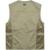 imageFlygo Mens Utility Cargo Fishing Vest Summer Outdoor Lightweight Work Photo Vest with Pockets04 Khaki