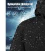imageFlygo Puffer Jacket Men Down Jackets Winter Coats Waterproof Thicken Insulated Hooded Quilted Parka Snow JacketRedXL