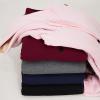 imageFlygo Womens Sherpa Fleece Lined Hoodie Winter Warm Thermal Heavyweight Plain Pullover Thicken Sweatshirt Tops with PocketsBlack