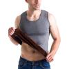 imageFlygo Mens Cotton Winter Warm Thermal Tank Top Fleece Lined Underwear Sleeveless VestDark Grey