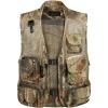 imageFlygo Mens Fishing Outdoor Utility Hunting Climbing Tactical Camo Mesh Removable Vest with Multiple Pockets S Desert