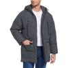 imageFlygo Mens Long Parka Winter Coats Hooded Puffer Jacket Heavy Warm WaterResistant Outerwear Cold WeatherDarkgrey