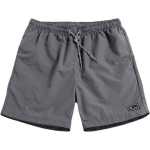imageFlygo Mens Lightweight Quick Dry Sports Shorts for Active Hiking WorkoutGrey