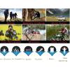 imageFlygo Womens Outdoor 3 In 1 Windproof Waterproof JacketBlue