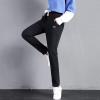 imageFlygo Womens Winter Thicken Fleece Sherpa Lined Athletic Jogger Drawstring Sweatpants for Workout Running TrainingBlack