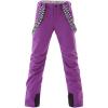 imageFlygo Womens Winter Warm Padded Insulated Ski Snow Pants Snowboard Bib OverallsPurple