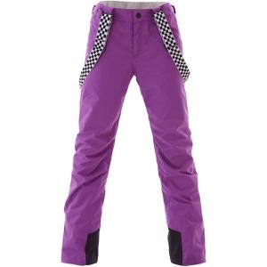imageFlygo Womens Winter Warm Padded Insulated Ski Snow Pants Snowboard Bib OverallsPurple