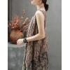 imageFlygo Womens Open Front Cotton Crochet Lace Boho Hippie Butterfly Vest Cardigan Coverup Sleeveless Irregular HemKhaki