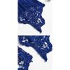 imageFlygo Womens Open Front Cotton Crochet Lace Boho Hippie Butterfly Vest Cardigan Coverup Sleeveless Irregular HemRoyal Blue