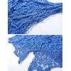 imageFlygo Womens Open Front Cotton Crochet Lace Boho Hippie Butterfly Vest Cardigan Coverup Sleeveless Irregular HemTwilight Purple