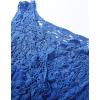 imageFlygo Womens Open Front Cotton Crochet Lace Boho Hippie Butterfly Vest Cardigan Coverup Sleeveless Irregular HemTwilight Purple