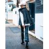 imageFlygo Faux Fur Vest Women Sleeveless Faux Fur Jacket Furry Open Front Cardigan Top Fluffy Winter Vest OuterwearBlack