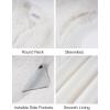 imageFlygo Faux Fur Vest Women Sleeveless Faux Fur Jacket Furry Open Front Cardigan Top Fluffy Winter Vest OuterwearWhite