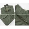 imageFlygo Mens Casual Lightweight Quick Dry Outdoor Work Photography Fishing Travel Vest with PocketsArmy Green