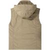 imageFlygo Mens Casual Lightweight Work Safari Travel Fishing Vest With Detachable HoodArmy Green