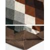 imageFlygo Mens Casual VNeck Argyle Knitted Pullover Sweater Vest Knitwear WaistcoatGrey