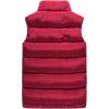 imageFlygo Mens Casual Winter Warm Outdoor Padded Puffer Vest Quilted Coat JacketRed