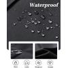 imageFlygo Mens Fleece Lined Padded Puffer Vests Winter Warm Sleeveless Zipper Outerwear Vest Thermal Sherpa Jacket WaterproofBlack