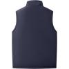 imageFlygo Mens Fleece Lined Padded Puffer Vests Winter Warm Sleeveless Zipper Outerwear Vest Thermal Sherpa Jacket WaterproofNavy