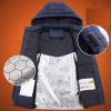 imageFlygo Mens Lightweight USB Electric Heated Vest Removable Hooded Body Warmer VestBlack