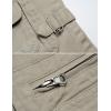 imageFlygo Mens MultiPockets Cotton Lightweight Safari Fishing Photo Outdoor Work Utility VestKhaki