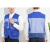 imageFlygo Mens Outdoor Summer Work Travel Safari Fishing Photo Vest with PocketsBlue