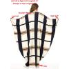 imageFlygo Muslim Abaya for Women Maxi Long Dresses Dubai Pendant Bat Sleeves Turkey African Caftan Kaftan Daily Casual One Size 01 Beige Plaid