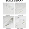 imageFlygo One Piece Jumpsuits for Women Crewneck Short Sleeve Casual Wide Leg Long Pants Drawstring Rompers Outfits with PocketsLightgrey