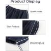 imageFlygo Track Pants Women Baggy Pants Y2k Cargo Pants Womens Spring Fashion Parachute Pant for WomenNavy