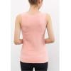 imageFlygo Womens Fleece Lined Tank Top Thermal Skinny Underwear TopsPink