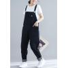 imageFlygo Womens Loose Baggy Denim Bib Overalls Jumpsuit Harem PantsStyle 05 Black