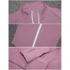 imageFlygo Womens Seamless Slim Athletic Full Zip Lightweight Workout Jacket with Thumb Holes02 WhiteS