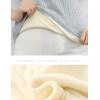imageFlygo Womens Thermal Underwear Winter Warm Base Layer Fleece Lined Cami Tank TopsNude