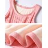 imageFlygo Womens Thermal Underwear Winter Warm Base Layer Fleece Lined Cami Tank TopsWine Red