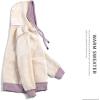 imageFlygo Womens Winter Warm Fleece Hoodie Pullover Sherpa Lined Sweatshirt with PocketsLight Grey