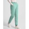 imageFlygo Womens Winter Warm Jogging Pants Sherpa Lined Sweatpants Sports Active SweatpantsBean Green