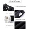 imageFlygo Womens Winter Warm Jogging Pants Sherpa Lined Sweatpants Sports Active SweatpantsBlack