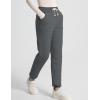 imageFlygo Womens Winter Warm Jogging Pants Sherpa Lined Sweatpants Sports Active SweatpantsDark Grey
