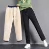 imageFlygo Womens Winter Warm Pants Sherpa Lined Sweatpants Athletic Joggers Fleece Pants02 Black