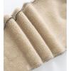 imageFlygo Womens Winter Warm Pants Sherpa Lined Sweatpants Athletic Joggers Fleece PantsBlack