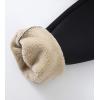 imageFlygo Womens Winter Warm Pants Sherpa Lined Sweatpants Athletic Joggers Fleece PantsBlack