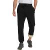 imageMens Winter Heavyweight Warm Jogger Pants Fleece Pants Sherpa Lined Sweatpants Active AthleticBlack