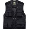 imageFlygo Mens Summer Mesh Fishing Vest Outdoor Photography Journalist Travel Vest with Pockets 02 Black L