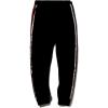 imageFlygo Mens Winter Warm Fleece Joggers Pants Sherpa Lined Running Active SweatpantsBlack