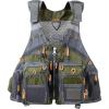 imageFlygo MultiPockets Fly Bass Fishing Vest Pack for Outdoor Activities Adjutable Size for MenWomenArmy Green Foam Style