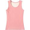 imageFlygo Womens Fleece Lined Tank Top Thermal Skinny Underwear TopsPink