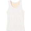 imageFlygo Womens Thermal Underwear Winter Warm Base Layer Fleece Lined Cami Tank TopsWhite